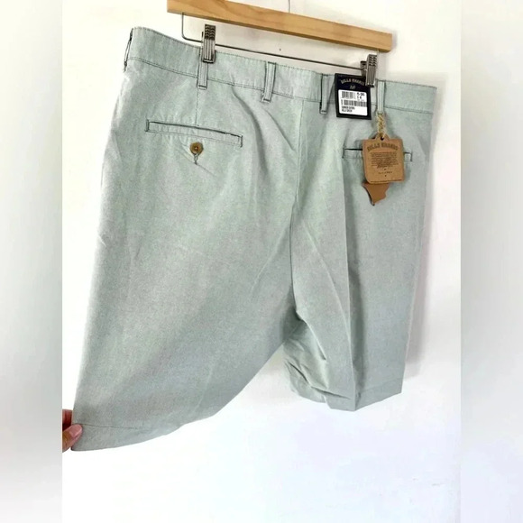 Bill's Khakis Parker Short Classic Fit Summer Oxford Kelly Green Size 40 NWT - Picture 5 of 9